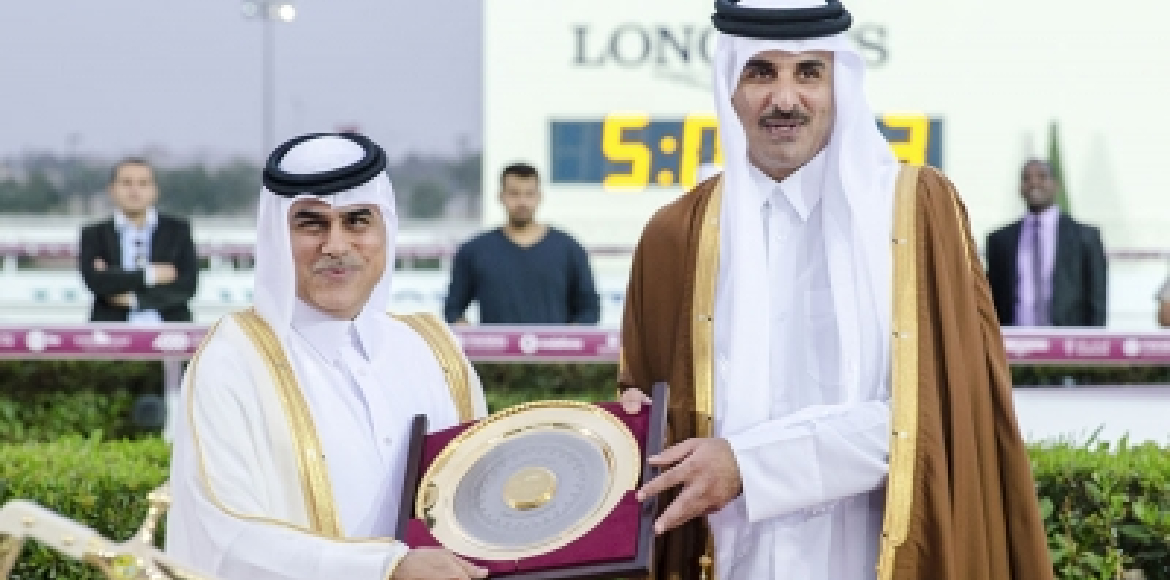 H.H. The Emir’s Sword Sponsored by Alhazm